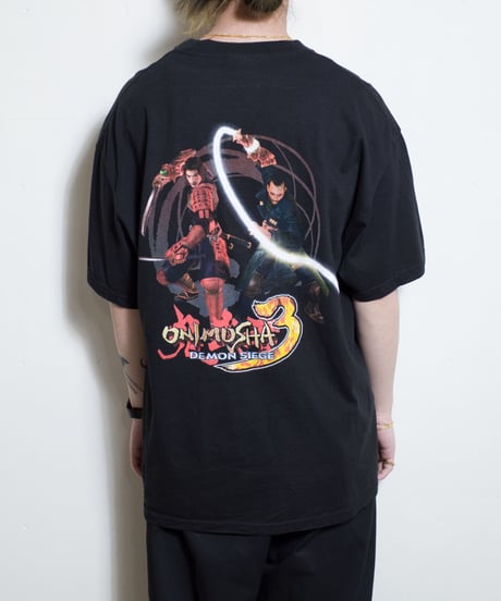 2000's Capcom "Onimusha 3" S/S T-shirts XL