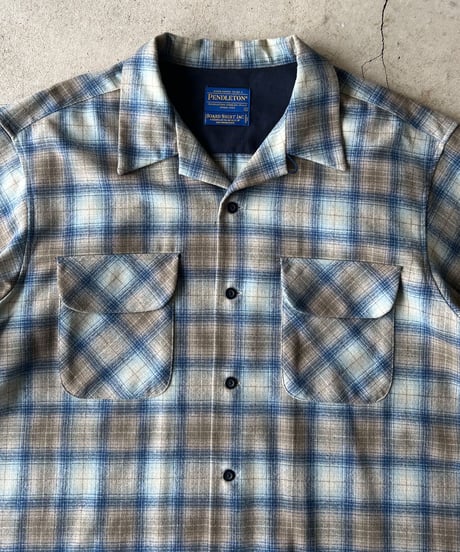 PENDLETON Wool Check Board Shirts L