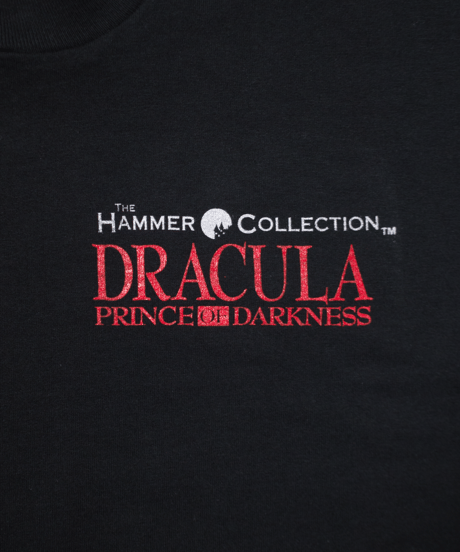 Deadstock 90's The Hammer Collections "Dracula Prince of Darkness" S/S T-shirts XL