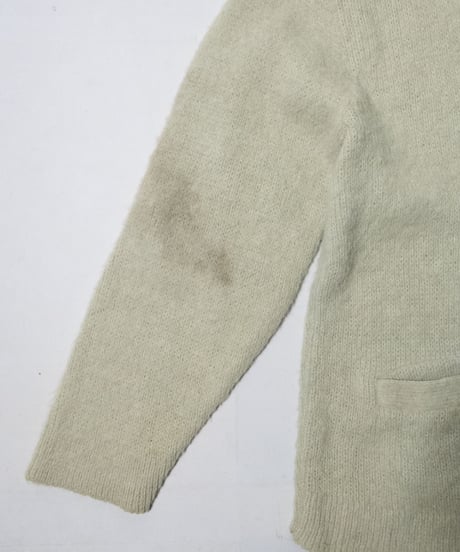 60's SEARS Alpaca Wool Cardigan L