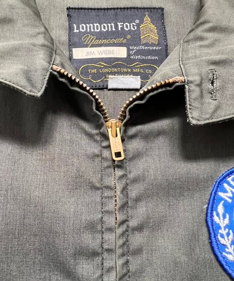 70-80's LONDON FOG Swing Top "Mercedes Benz" 38