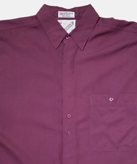 80's Goouch Rayon L/S Shirts M