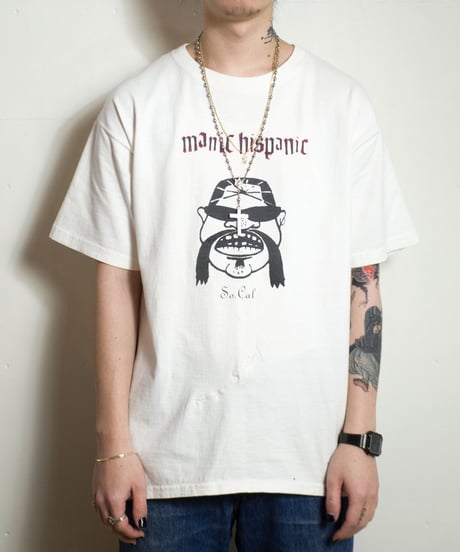 90's Manic Hispanic "So Cal" S/S T-Shirts L