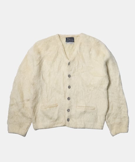 60's SEARS Premiere Mohair Cardigan M
