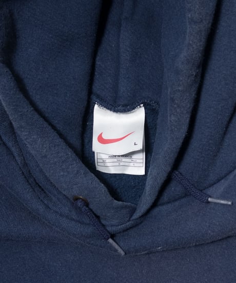 NIKE Logo Embroidered Hoodie L