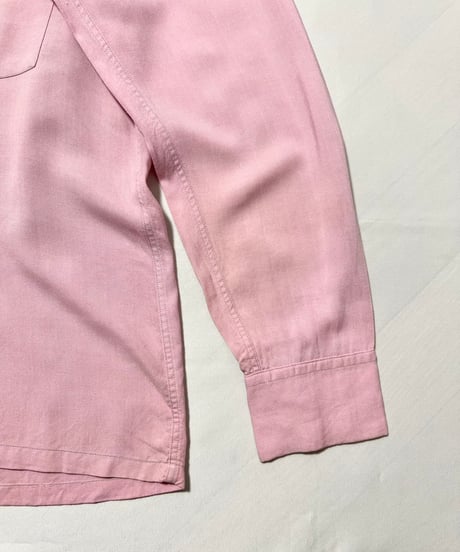 50's Elbeco Rayon Loop Collar Shirts M