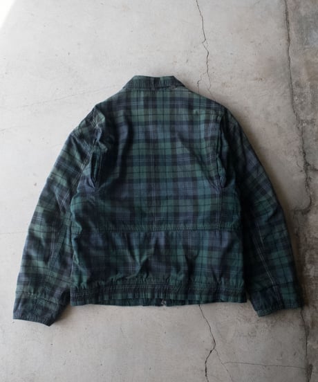 80's CHAPS Tartan Check Swing Top L