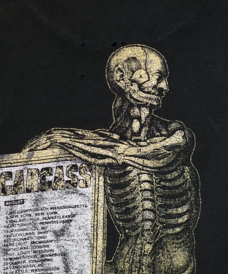 92's Carcass "Campaign For Musical Destruction Tour" S/S T-shirts L
