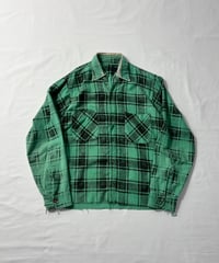 50's-60's Unknown Print Flannel