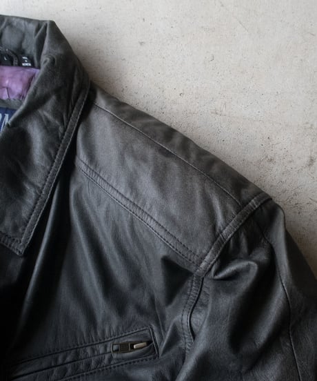 90's BEYOND Leather Blouson L