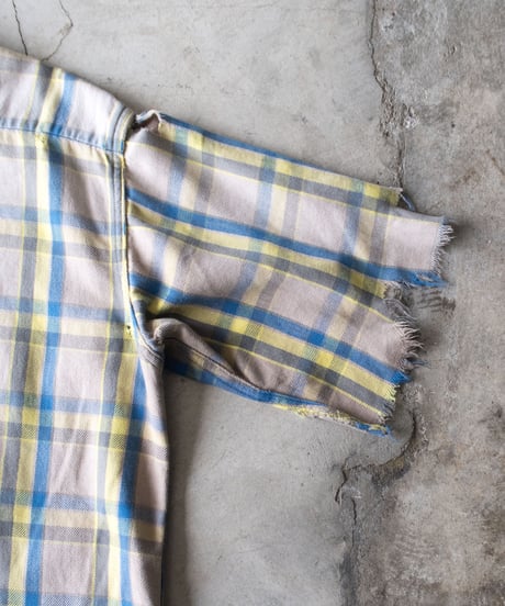 60's PILGRIM Flannel Shirts Boro L