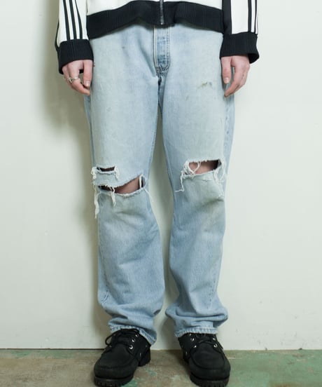 US Made 90's Levi's Crashed 501 34x30