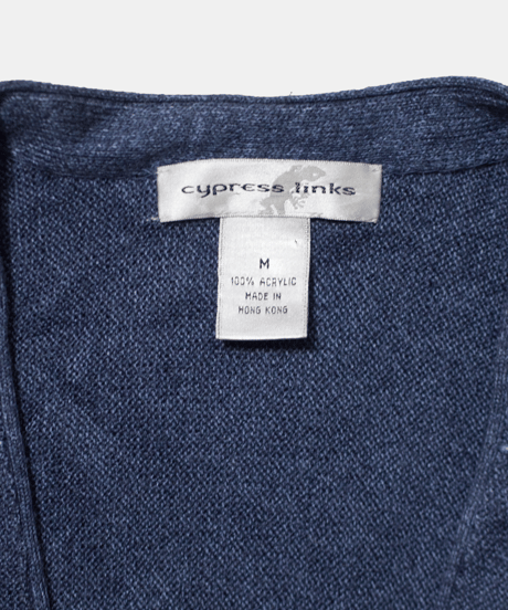 Cypress Links Acrylic Cardigan M