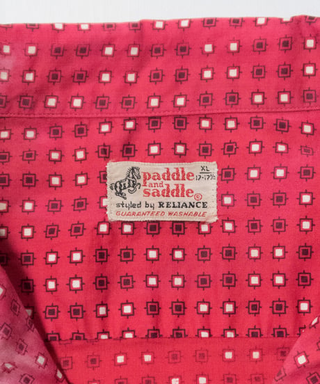 60's Paddle and Saddle O/C Shirts XL