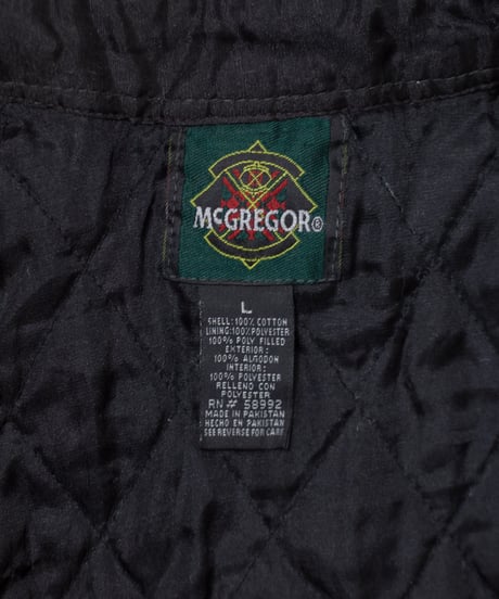 90-2000's McGregor Quilting Nel Check Shirts L