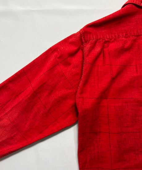 50's~ Unknown Cotton Loop Shirts