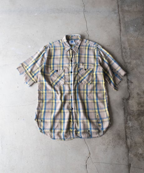 60's PILGRIM Flannel Shirts Boro L