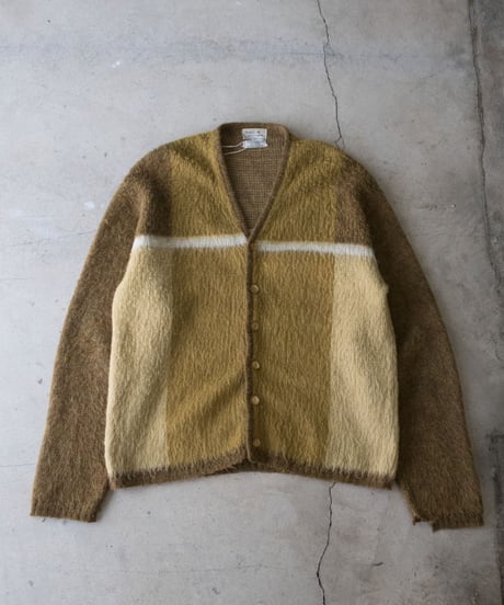60's Sears Mohair Cardigan M