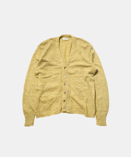 70-80's Unknown Lambs Wool Cardigan L