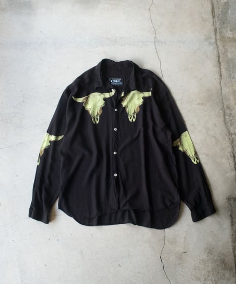 80's CAFE Fake Rayon Shirts