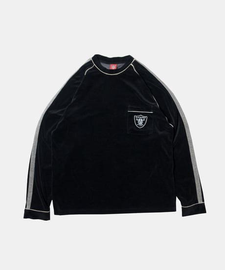 90's NFL Raiders Velour Set Up L