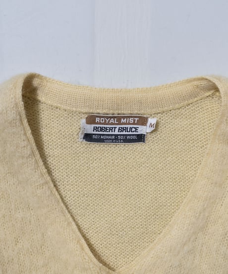 60's Robert Bruce Mohair Sweter  M