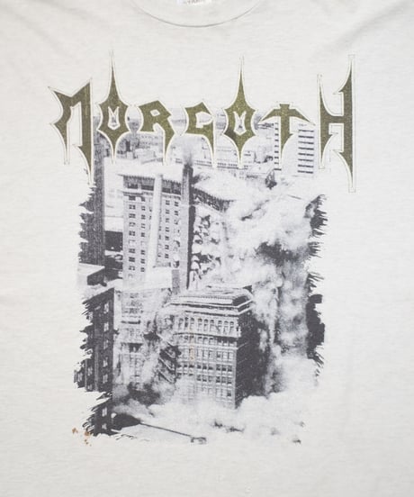 90's Morgoth "Odium" L/S Boro T-Shirts XL