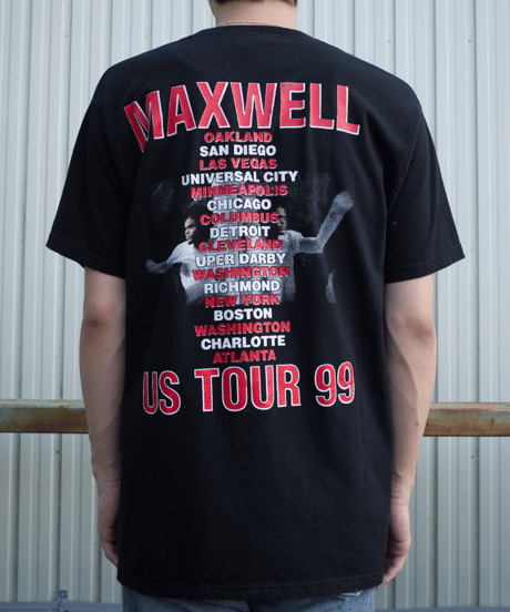 99's Maxwell "US Tour" S/S T-shirts XL