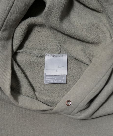 NIKE Logo Embroidered Hoodie L