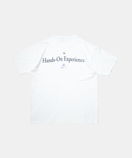 1990's Apple OS8 "Hands on Experience" S/S T-shirts L