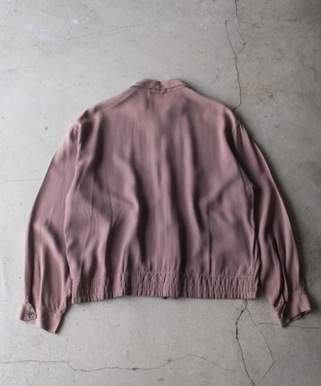 50's CAMPUS Rayon Gabardine Sports Jacket
