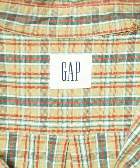 90's GAP Madras Check L/S Shirts