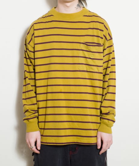 1990's Timberland Stripe L/S T-Shirts L