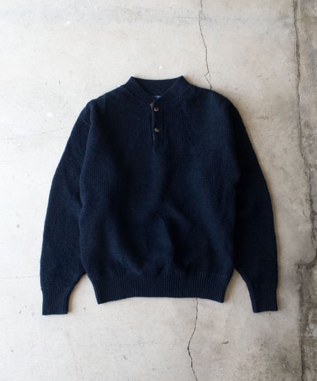 90's PENDLETON Henley Neck Knit M
