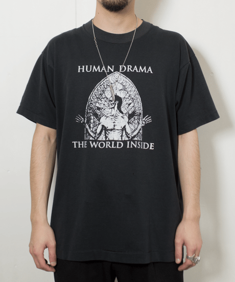90's Human Drama S/S T-shirts "The World Inside" L