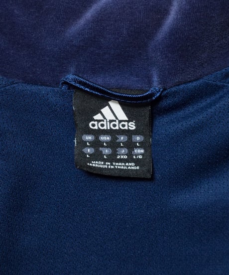2000's Adidas Velour Track Jacket L