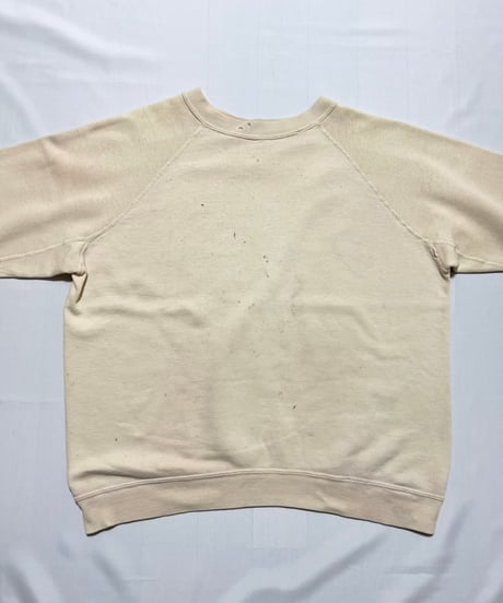 60's~ Distressed Raglan Sleeve Sweat