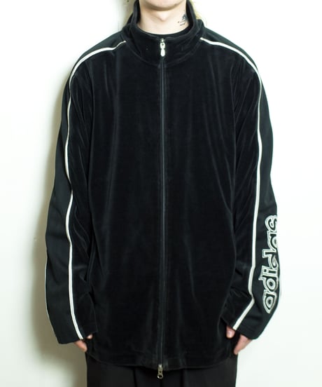 2000's Adidas Velour Track Jacket M