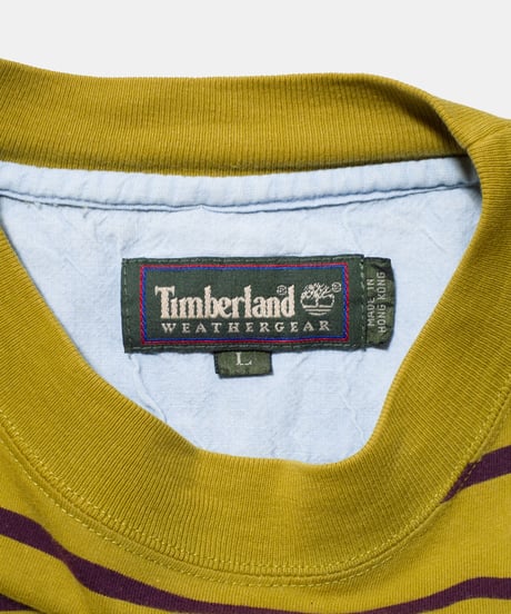 1990's Timberland Stripe L/S T-Shirts L