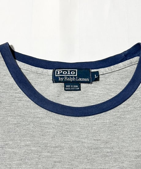 90's Polo by Ralph Lauren Logo Embroidered T-Shirts L