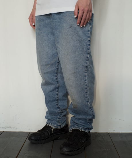 90's Anchor Blue Baggy Denim 32