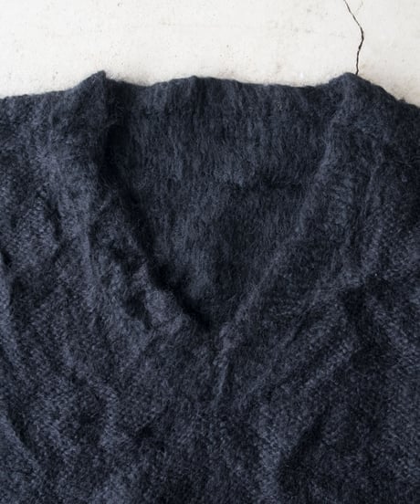 90-2000's Unknown Mohair V-neck Knit