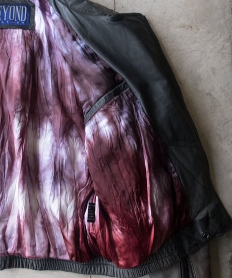 90's BEYOND Leather Blouson L