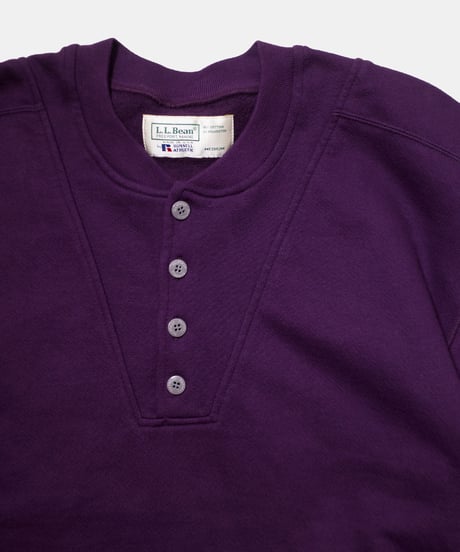 90's L.L.Bean by Russell Athletic Henryneck Sweatshirts M