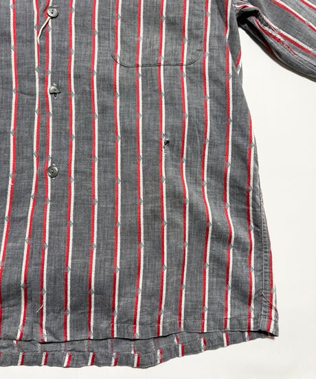 60's~ Don Rancho Diamond Stripe OC Shirts