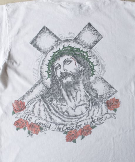 90's He Carried The Cross for us Jesus XL