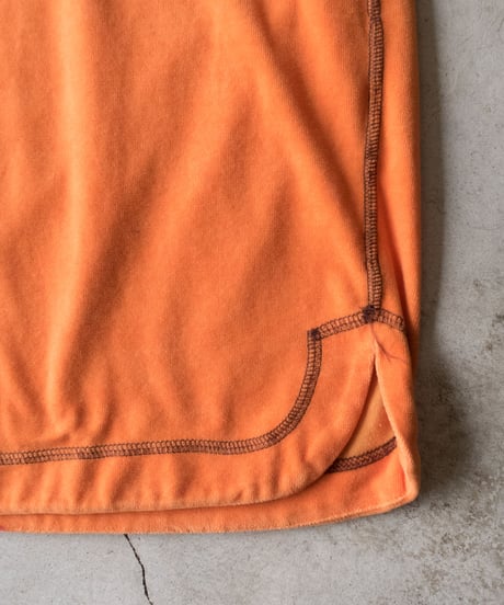 80's ISSEY MIYAKE Sports Velour Zip Up Shirts M