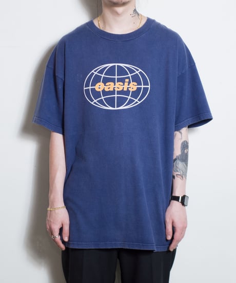 90's Oasis "All Around the World" S/S T-shirts XL