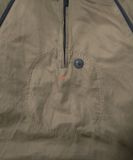 2000's NIKE 2 Way Technical Pull Over S