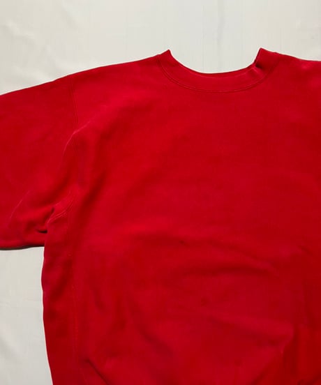 80's LANDS' END×Champion Reverse Weave Crew Neck XL